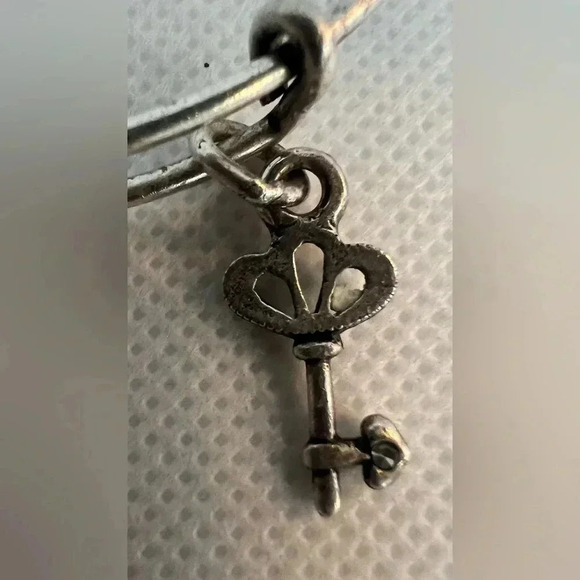 Alex and Ani | Skeleton Key charm bracelet. - Picture 7 of 12